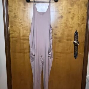 Women's Tan Jumpsuit